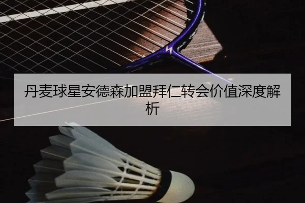 丹麦球星安德森加盟拜仁转会价值深度解析